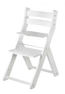 Rostoucí židle pro prvňáčka  SANDY bílá/bílá  +AKCE + DOPRAVA ZDARMA + SKLADEM