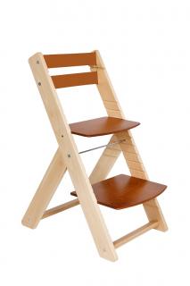 Rostoucí židle pro školáky Vendy  +AKCE + DOPRAVA ZDARMA + SKLADEM Barva: lak/třešeň