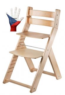 Rostoucí židle SANDY lak/lak  +AKCE + DOPRAVA ZDARMA + SKLADEM