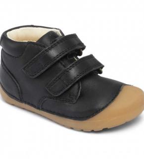 BOTY BUNDGAARD - PETIT STRAP - BLACK/GUM - ČERNÁ Velikost: 20