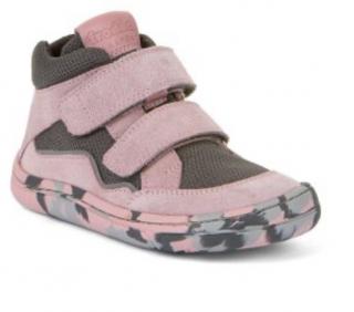 BOTY FRODDO BAREFOOT AUTUMN T - G3110224-7 - GREY/PINK - ŠEDÁ/RŮŽOVÁ Velikost: 30