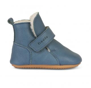 BOTY FRODDO PREWALKERS - G1160001--12K - DENIM  (S OVČÍ VLNOU) Velikost: 20