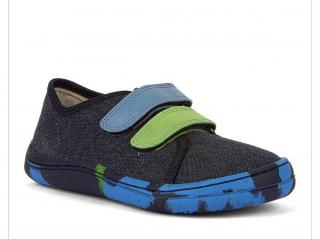 BOTY/TENISKY FRODDO BAREFOOT G1700310-8 - BLUE/DENIM - MODRÁ Velikost: 31