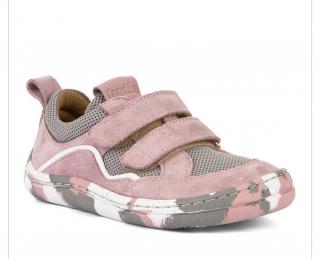 BOTY/TENISKY FRODDO BAREFOOT - G3130200-6 - GREY\PINK - ŠEDÁ/RŮŽOVÁ Velikost: 32