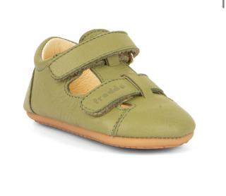 SANDÁLY FRODDO PREWALKERS - G114003-15 - OLIVE - ZELENÁ Velikost: 20