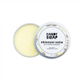 CANDY SOAP Přírodní krém pro suchou pokožku vanilkový s jojobovým olejem 50 ml
