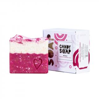 CANDY SOAP Růžové mýdlo s Epsomskou solí 100 g