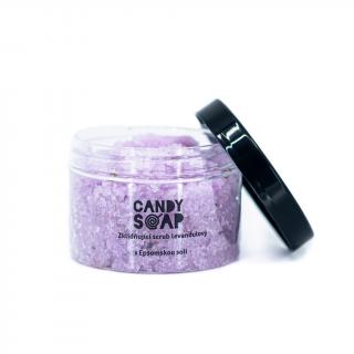 CANDY SOAP Zklidňující scrub levandulový 200 g