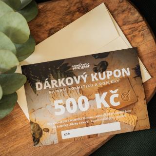 Dárkový kupon na 500,-