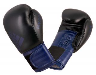 adidas boxerské rukavice Hybrid 100  - černá/modrá Velikost: 10oz