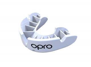 OPRO Bronz chrániče zubů - bílá barva