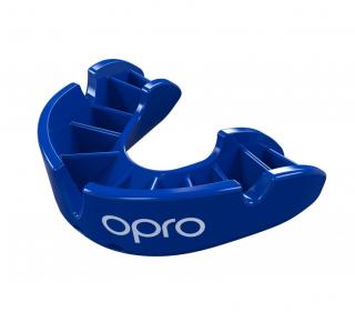 OPRO Bronz chrániče zubů - modrá barva