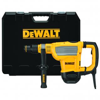 D25614K DeWALT 6KG KOMBINOVANÉ KLADIVO SDS-MAX 1 350W, 10,5  J, 6,9 KG, AVC, ELEKTRONICKÁ OCHRANA PROTI ZABLOKOVÁNÍ