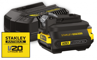 SFMCB121D1-QW 18V STANLEY FATMAX V20 ADAPTÉR A STARTOVACÍ SADA