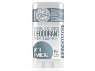 DEOGUARD Přírodní tuhý deodoranat - neparfemovaný s aktivním uhlím 65g