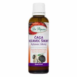 Dr. Popov Bylinné kapky Čaga-Rezavec šikmý 50ml
