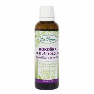 Dr. Popov Bylinné kapky Kokoška pastuší tobolka 50 ml