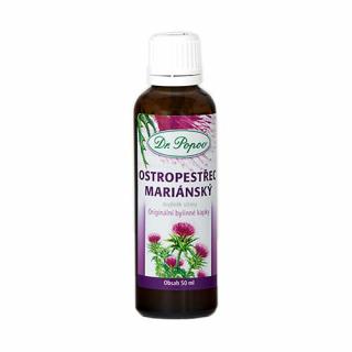 Dr. Popov Bylinné kapky Ostropestřec mariánský, 50 ml