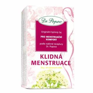 Dr. Popov Čaj Klidná menstruace, 30g