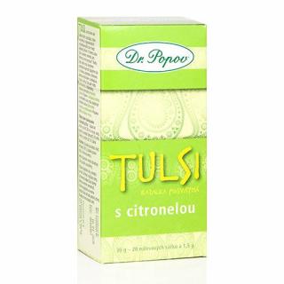 Dr. Popov Čaj Tulsi s citronelou, 30 g