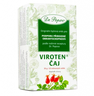 Dr. Popov Čaj Viroten, 30 g