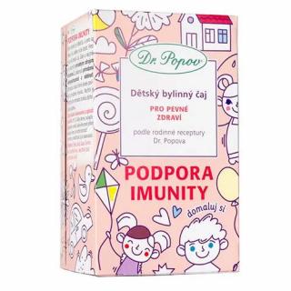 Dr. Popov Podpora imunity, dětský bylinný čaj 30 g