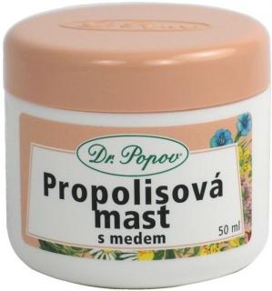 Dr. Popov Propolisová mast s medem, 50 ml