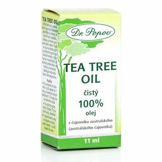Dr. Popov Tea Tree Oil 100%, 11 ml