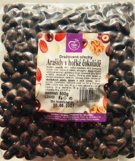 IBK Arašídy v hořké čokoládě 500 g