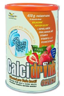 ORLING Calcidrink nápoj Jahoda 450 g