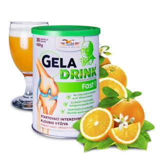 ORLING Geladrink Fast nápoj Pomeranč 420g