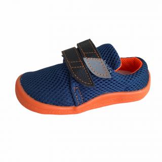 Beda Barefoot Volnočasová obuv Blue Mandarine (BF0001/ST/W Blue Mandarine)