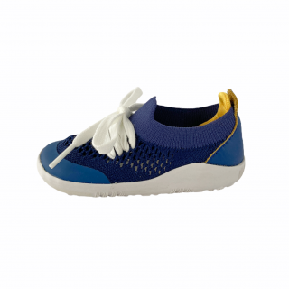 Bobux Step Up Play Knit Blueberry Yellow (Bobux 732602)