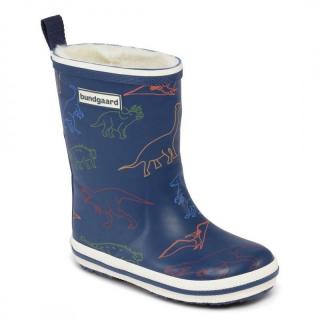 Bundgaard Warm Rubber Boots Dinosaur (Bundgaard BG401033 Charly High Warm)