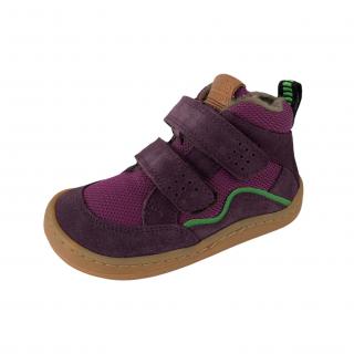 Froddo Barefoot zimní obuv kotníková Purple v. 23 (Froddo G3110194-5)