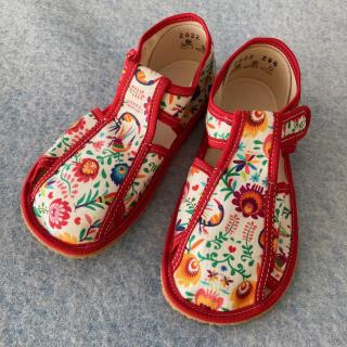 Přezůvky Baby Bare Shoes Folklore v. 29 (Baby Bare Shoes Slippers Folklore)