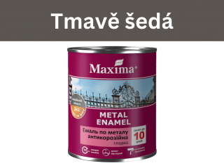 Maxima Kovářská barva 3v1 tmavě šedá hladká 750 ml