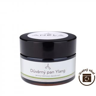 Důvěrný pan Ylang - jemný krémový deodorant Obsah: 5 ml vzorek