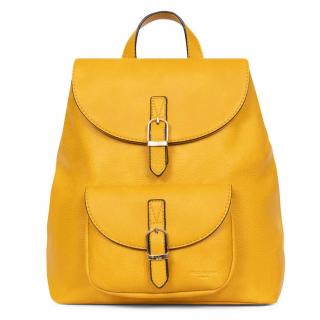 Elegantní dámský batoh Hexagona Arezzo - žlutý