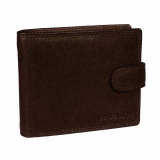 Pánská kožená peněženka SendiDesign Elegant hnědá