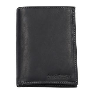 Pánská kožená peněženka SendiDesign Jerry černá