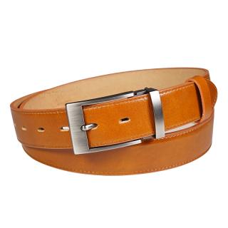 Pánský kožený opasek Penny Belts Christophe světle hnědý Délka: 105 cm