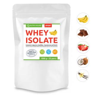 NutriHouse WHEY ISOLATE 1000 g sáček