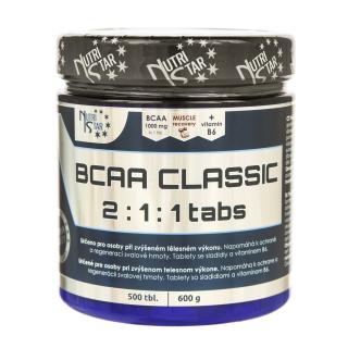 Nutristar BCAA CLASSIC 2:1:1 tabs 500 tbl.