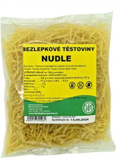 Bezlepkové těstoviny nudle 250g