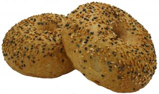 Bezlepkový bagel 2ks 110g (Expirace 21 dnů)