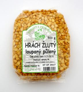 Hrách žlutý loupaný 500g