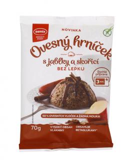 Ovesný hrneček s jablky a skořicí 70g