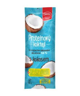 Proteinový koktejl KOKOS 30g Semix