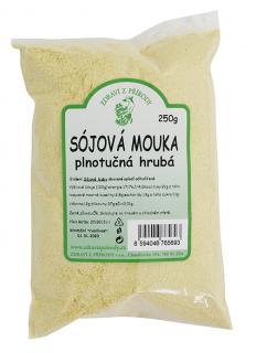 Sojová mouka hrubá plnotučná 250g